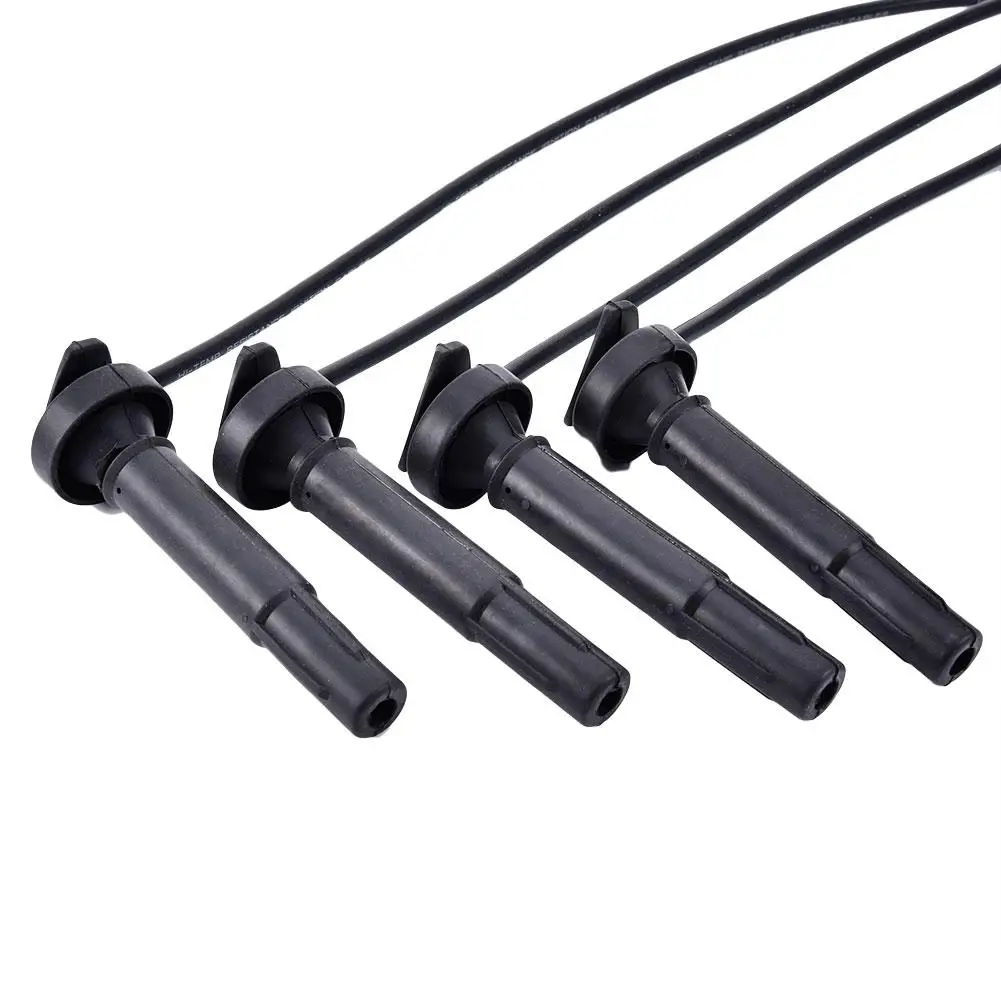  4pcs Set Car Ignition Lines Sub Cylinder Wires For Spark Plug Cable For For SUBARU FORESTER 2005-20