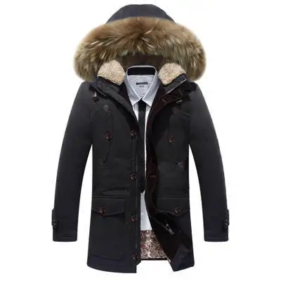 Doudoune Hiver Homme; Новинка года; меховой воротник с капюшоном