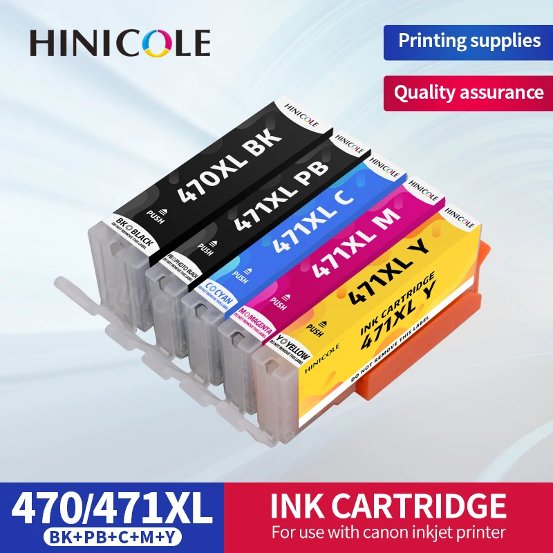 

5 шт./упаковка, картриджи для принтера Canon PIXMA MG5740 MG6840 TS5040 TS6040