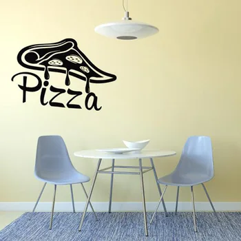 

Pizza Italy Venice Vinyl Wall Decal Stickers On The Fridge Simple Cute Funny Kitchen Decor Accessories Decorate It Home C184
