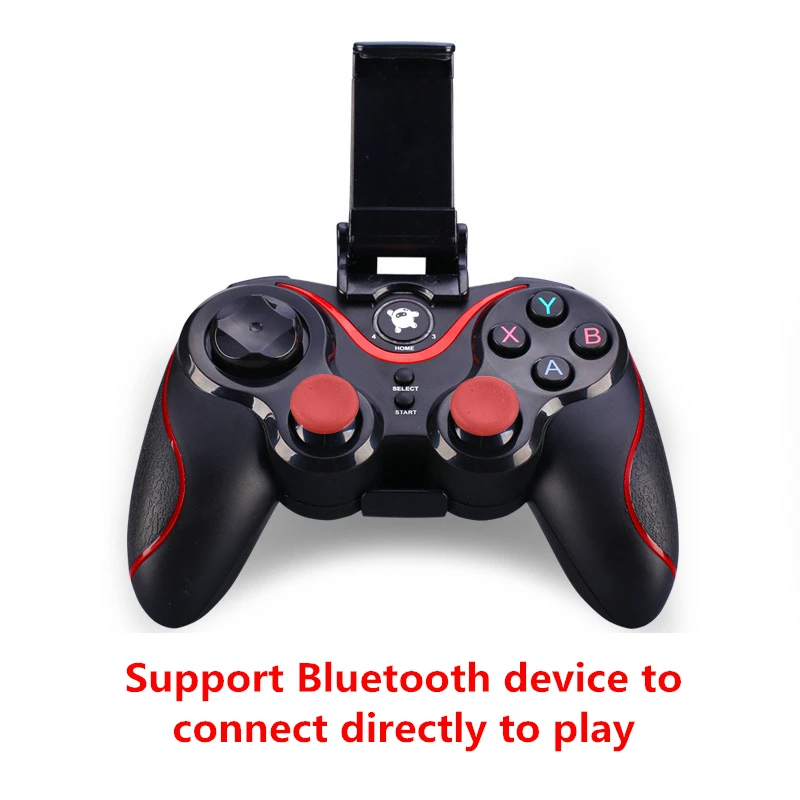 

Wireless Joystick Gamepad Game Controller Bluetooth BT3.0 Joystick For Mobile Phone PC Tablet TV Box Holder