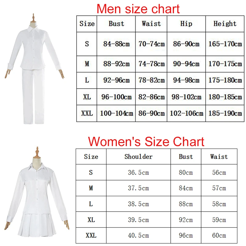 Finssy The Promised Neverland Cosplay Costume Student Uniform Emma Norman Ray Wig Washable Tattoo Stickers No 22194 63194 81194 -Zentai shop online H7d91c197a2b5445f9d240054a72c3d817.jpg