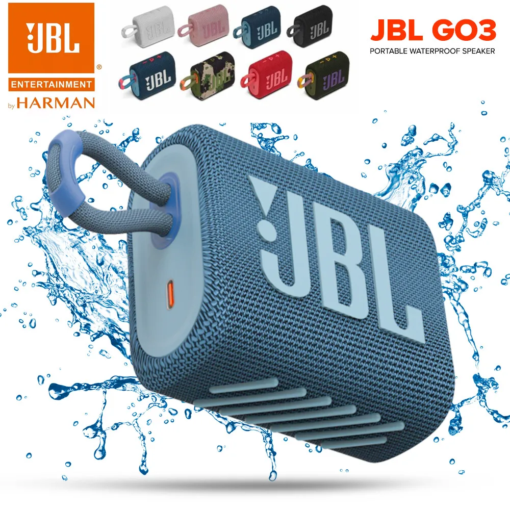 Новая Оригинальная Беспроводная Bluetooth-Колонка BAND JBL GO 3 GO3 сабвуфер уличная