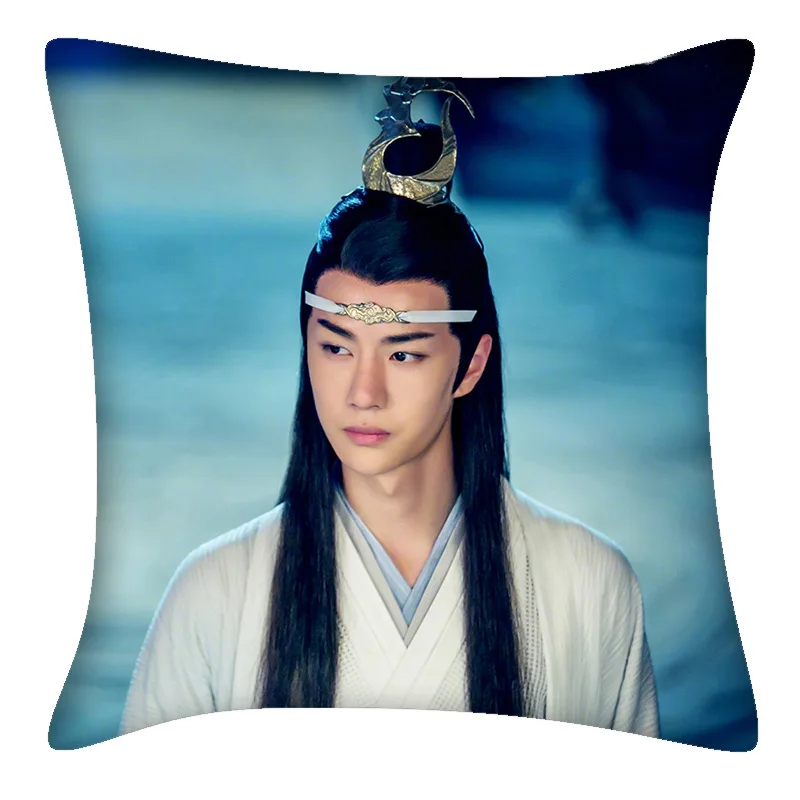 Двухсторонняя подушка Wei WuXian Lan WangJi CHEN QING LING для дивана из полипропилена и хлопка