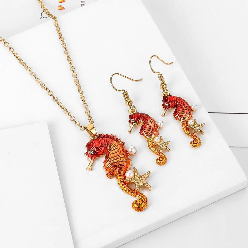Новый модный тренд милый и уникальный дизайн подводные особенности Seahorse