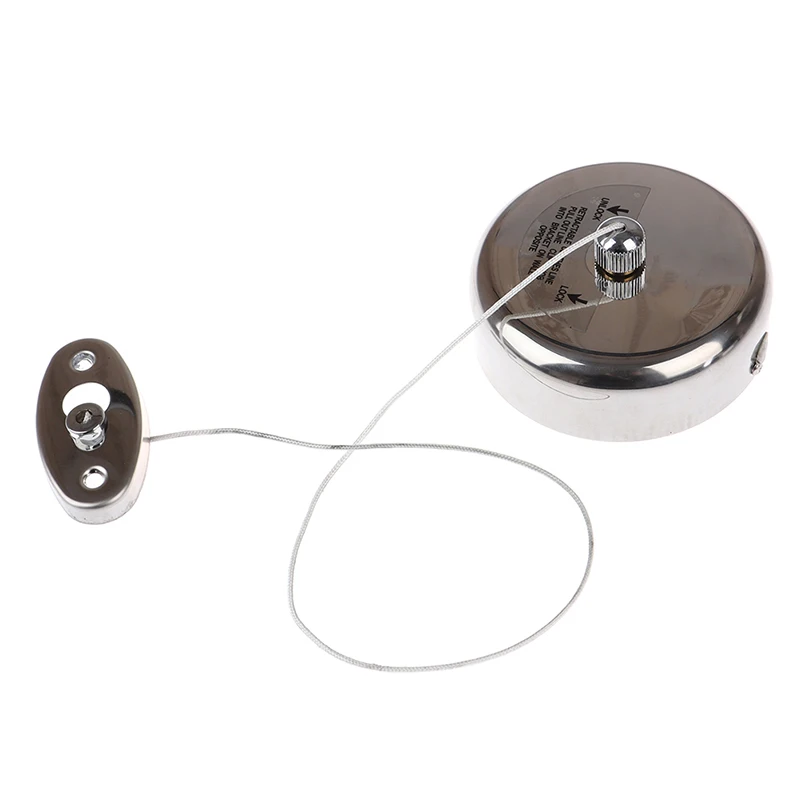 Telescopic Stainless String Invisible Wall Hanging Clothesline Hotel Retractable Clothes Dryer Hanger Hanging Clothes Line