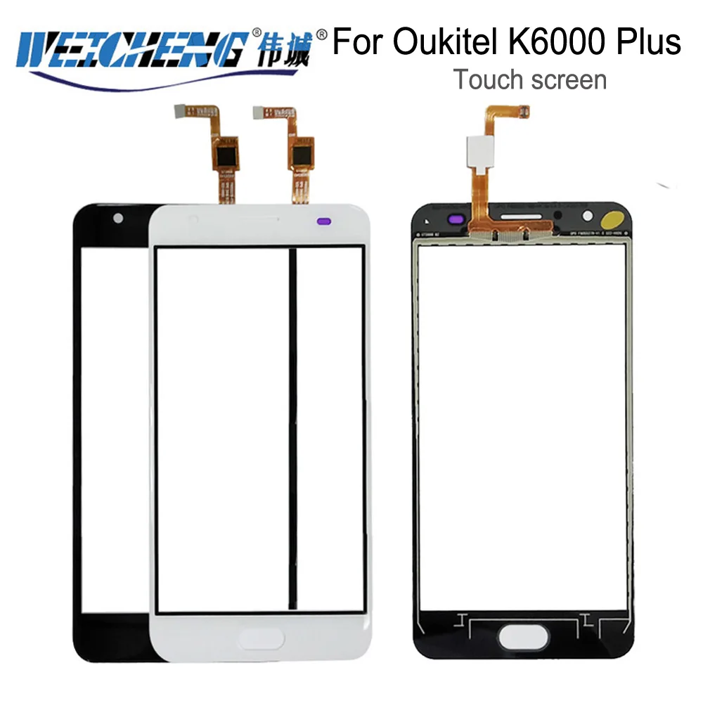 Сенсорная панель WEICHENG для Oukitel K6000 Plus идеальные ремонтные детали + инструменты