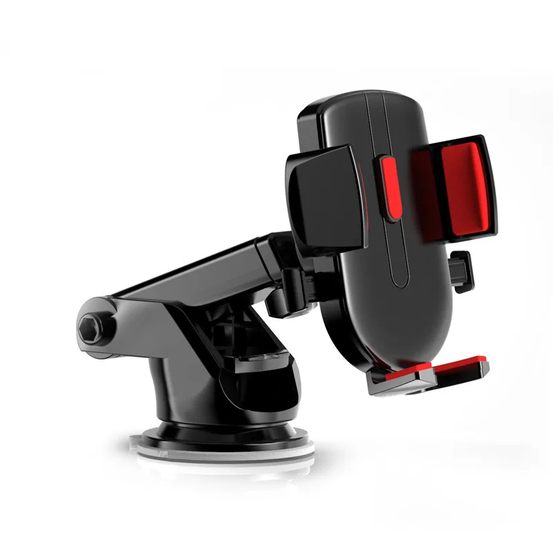 

Car mobile phone expenditure tuyere rack suction cup type gravity sensor car mobile phone rack long rod telescopic creative univ