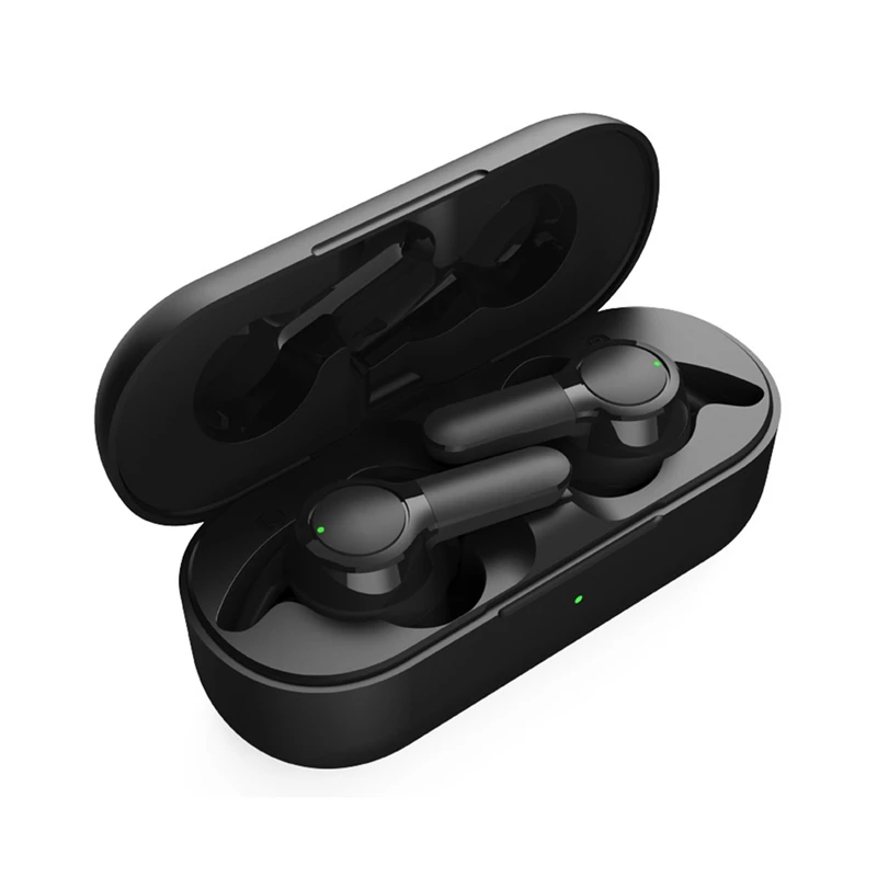 Новинка TS04 TWS наушники водонепроницаемые Bluetooth 5,0 гарнитура Мини TWS ipx5 водонепроницаемые беспроводные наушники-вкладыши спортивные стерео наушники bluetooth headphones for smartphone Samsung S10 - Цвет: Черный