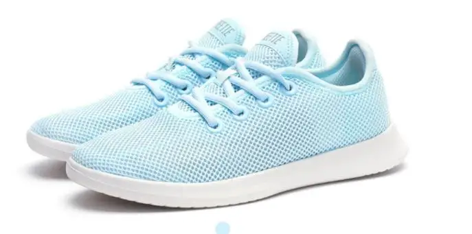 Xiaomi FREETIE мужские модные легкие с сетчатой тканью дышащая повседневная обувь мужские кроссовки для бега спортивная обувь - Цвет: woman blue 36