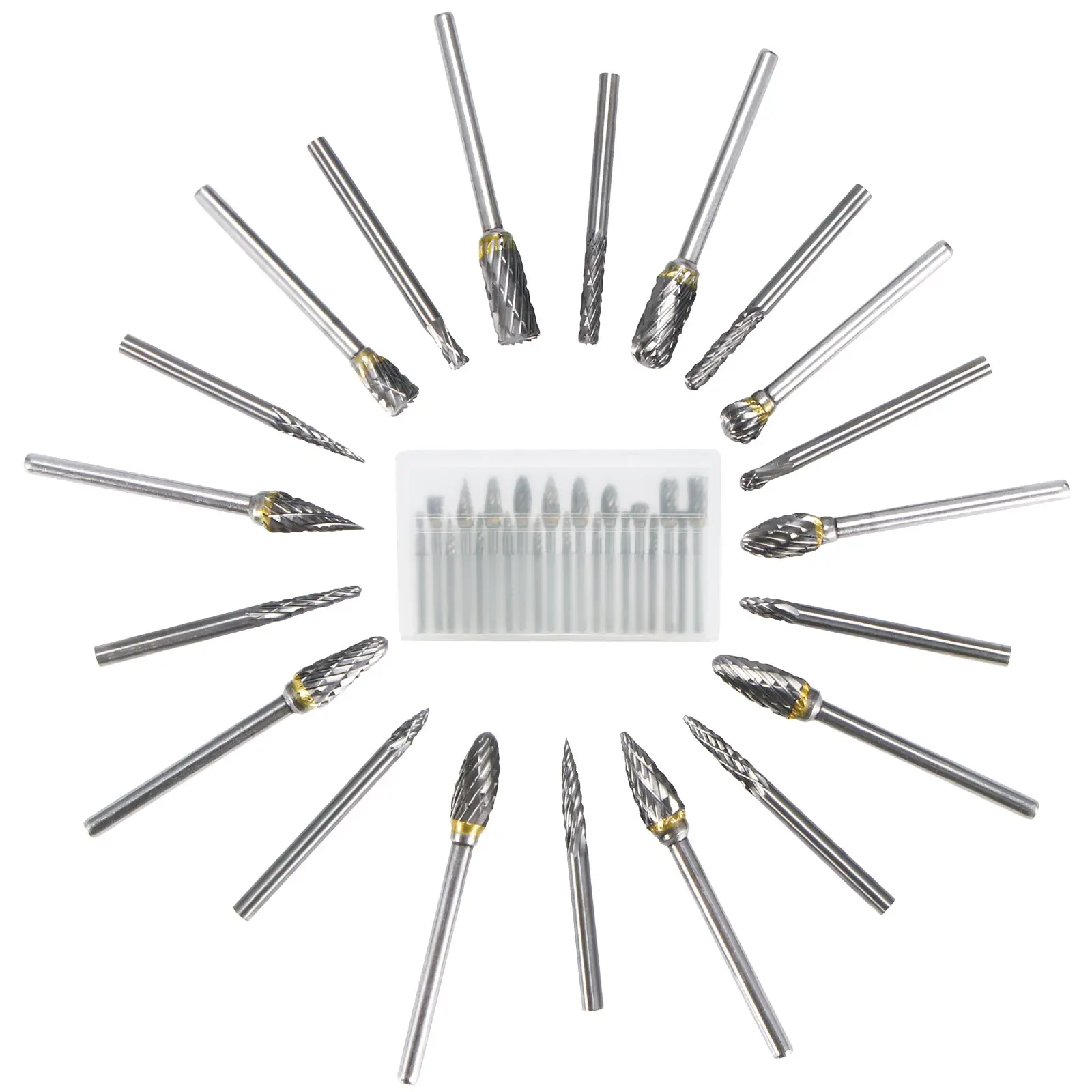 Сплав Поворотный хвостовиком Вольфрам сплав карбида ротационных напильников из