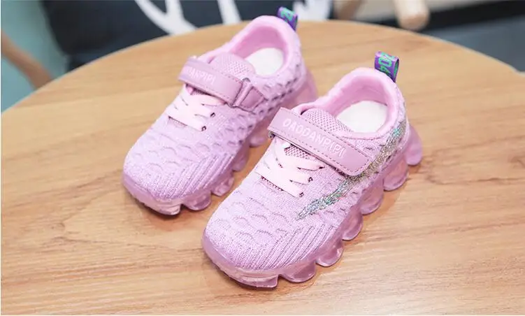 Г. Primavera Novas criandas Sapatos Meninos Meninas Sapatilhas crianchas sapatos Da Moda Sapatos Casuais Esporte de Corrida Par