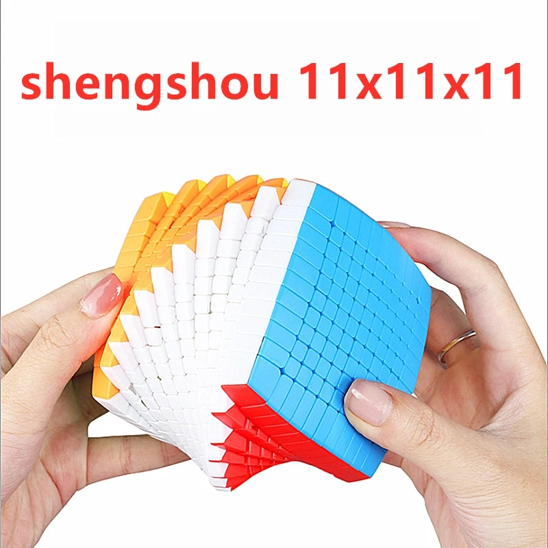 ShengShou 11x11x11 куб shengshou 11x11 волшебный куб SengSo 11x11x11 скоростной куб shengshou головоломка 11x11 cubo magico с подарочной коробкой