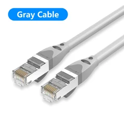 Vention High - Speed CAT6A Ethernet Network Cable - 8m (Gray Cable)