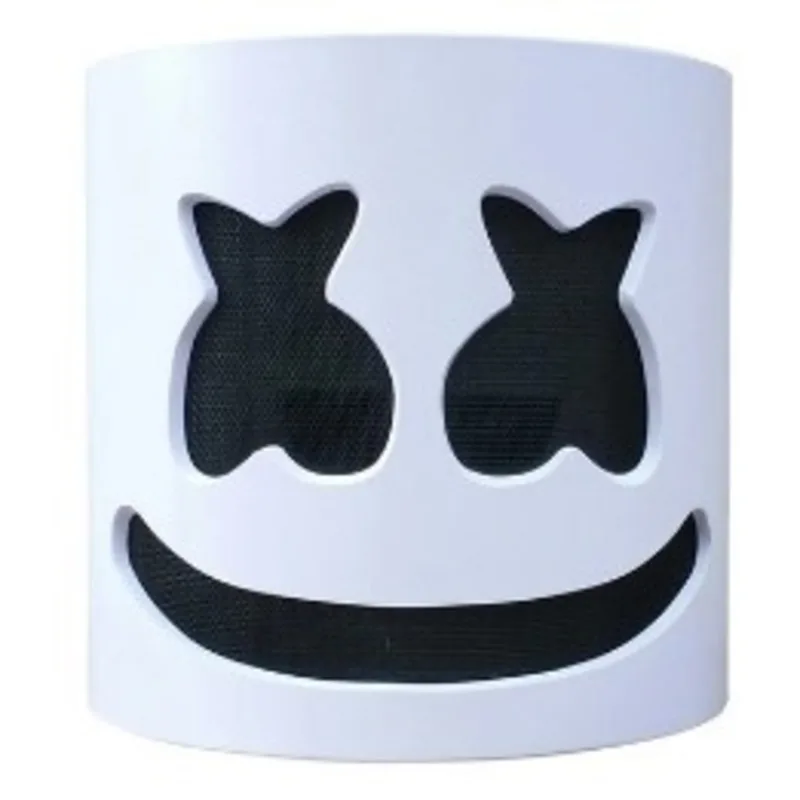 Glow Flash Type Hard PVC Marshmallow Helmet Purim Je Holiday DJ Marshmallow Mask Concert Props Music Fans Prop party masks,3d printed mask,3d face masks