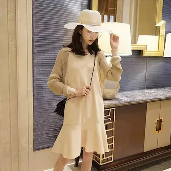 

Women Dress 2019 Spring and Summer New Shiny Gold and Silver Mosaic Dress