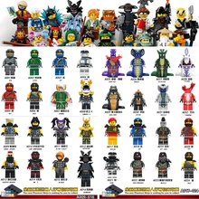 Фигурки ниндзя харуми у мастер Мисако Джей Кай Ллойд гармадон скилор питор змеи с оружие Кирпичи Строительные блоки игрушки