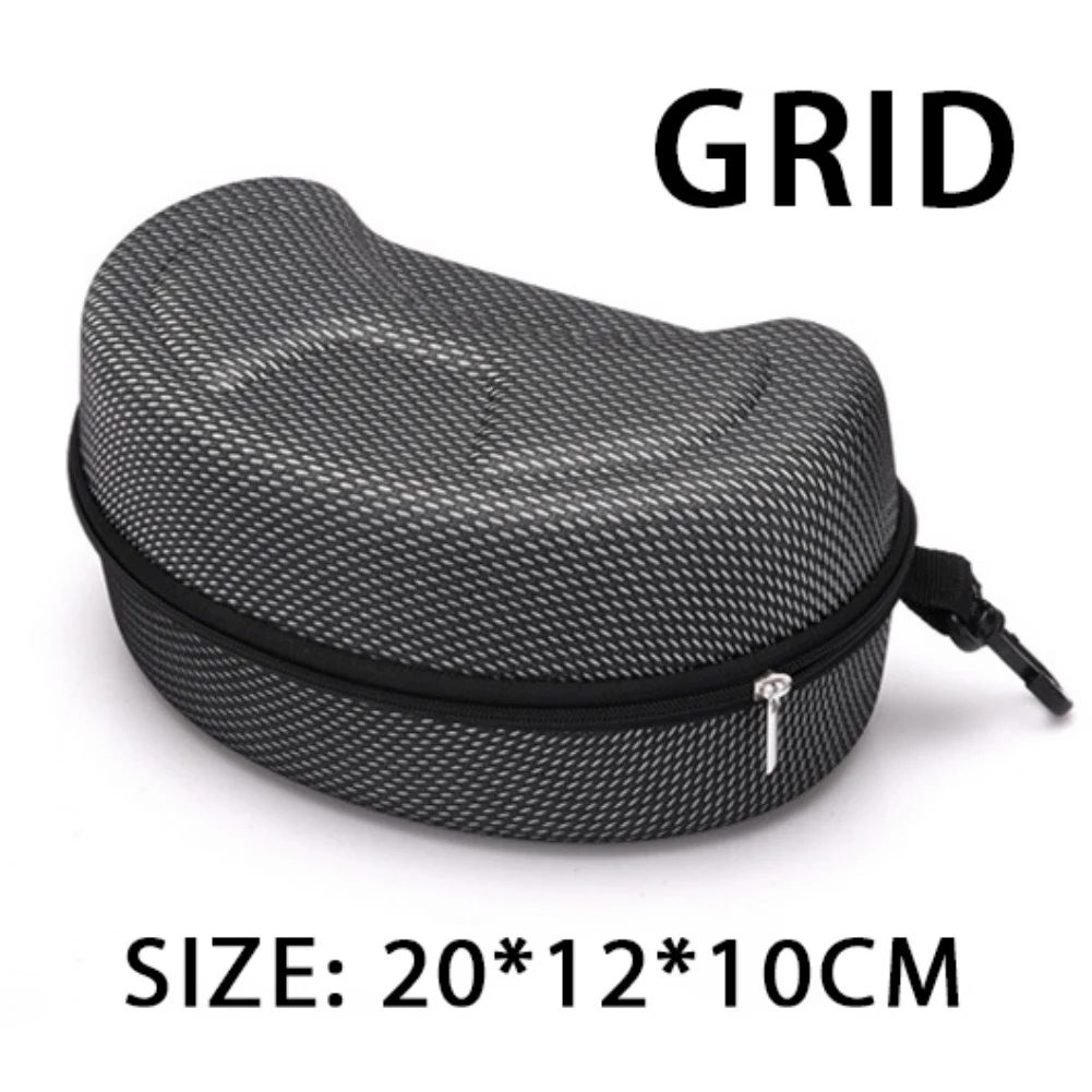 Ski Goggles Hard Case Snowboard Goggles Diving Box Masks Cases Protection Cover Carry Bag with Zipper Buckle Accessories 5