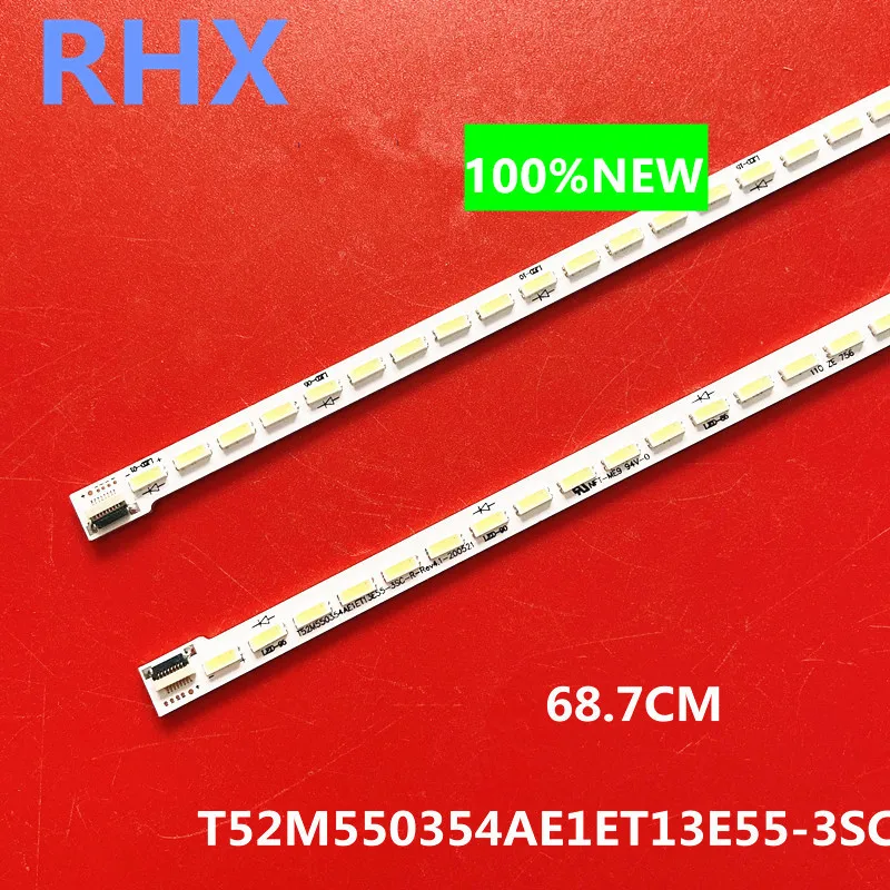 

LED backlight strip for Toshiba 55L3300CSNEW L55E5500A-3DL55F3500A-3D 67-H96910-1A0 68.7CM 96LED 100%NEW