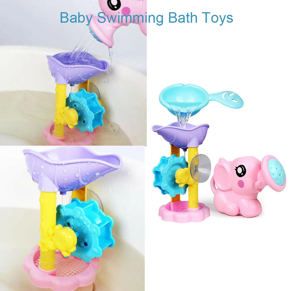 

Children'S Play Water Beach Toys Bathroom Bath Parent-Child Interactive Shower Water Toy Kit Pot Showering Toy