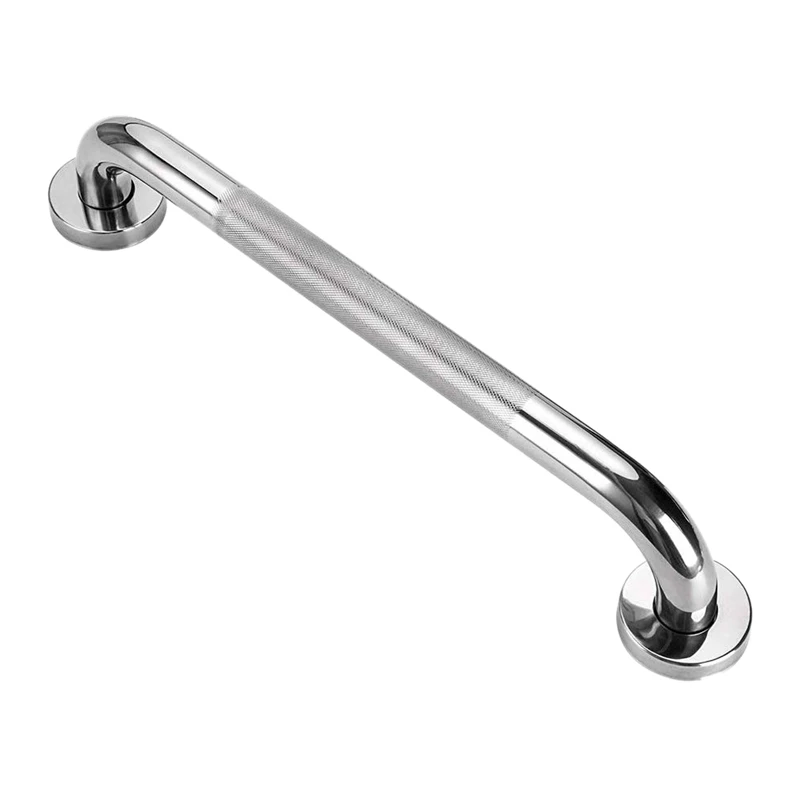 

Stainless Steel Bath Grab Shower Handle with Anti-Slip Grip - Disabled Elderly Children Mobility & Daily Living Aids Assist Safe