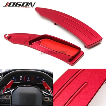 

For Peugeot 208 308 508 2008 3008 5008 GTi SW Car Steering wheel shifter paddle shift extension car stickers Accessories Trim