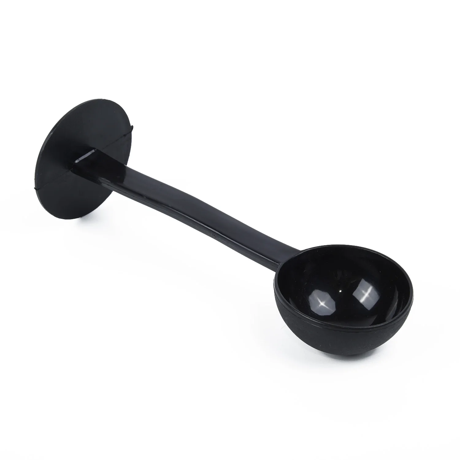 1PC Measuring Tamping Multi-Functional Coffee Spoon Coffee Machine Tamper Black