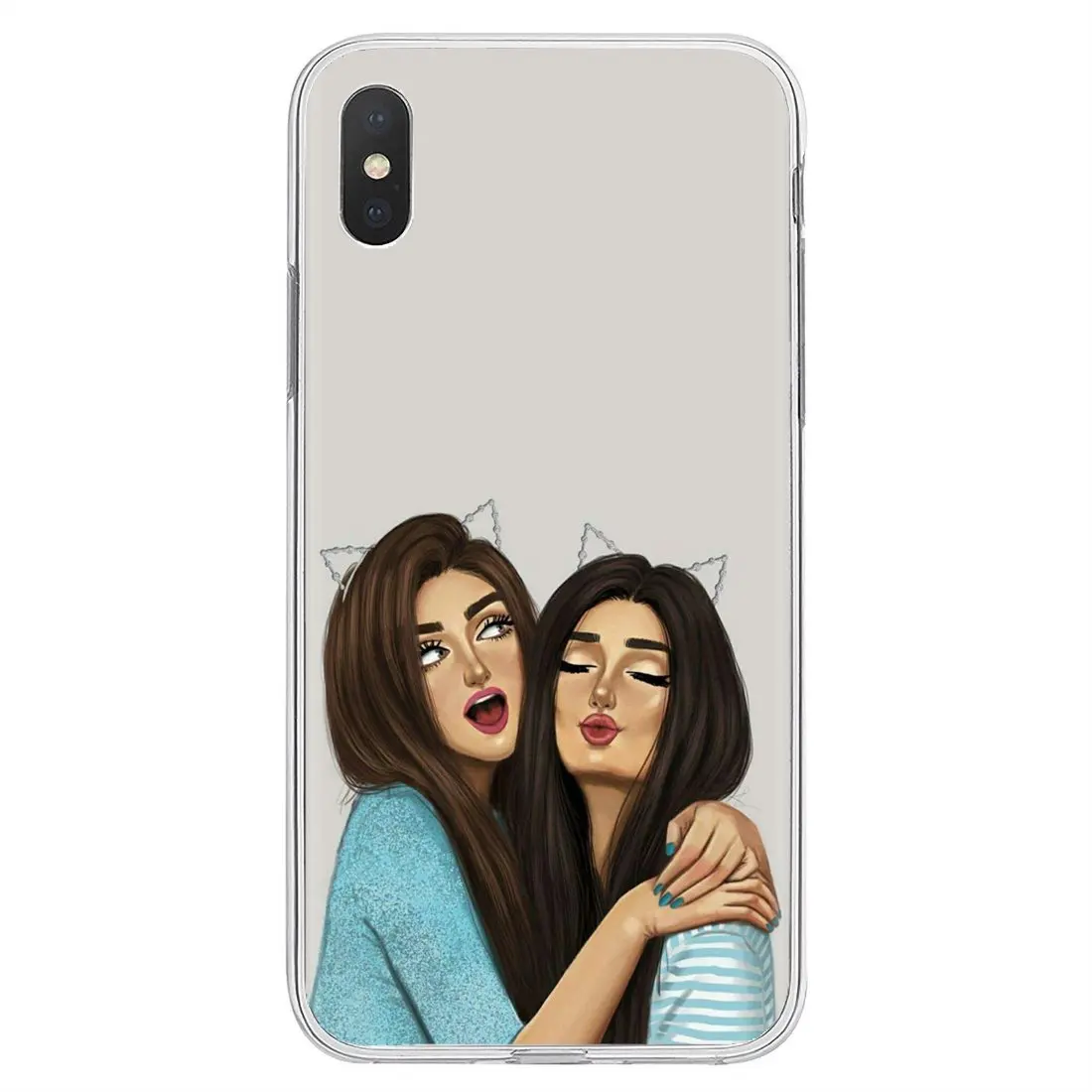 

For Huawei Nova 2 3 2i 3i Y6 Y7 Y9 Prime Pro GR3 GR5 2017 2018 2019 Y5II Y6II We will always be best friends BFF Soft Case Cover
