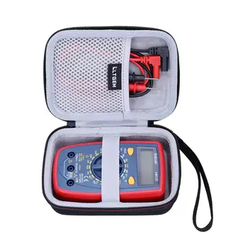 

LTGEM EVA Hard Case for AstroAI Digital Multimeter with Ohm Volt Amp and Diode Voltage Tester Meter(Dual Fused for Anti-Burn)