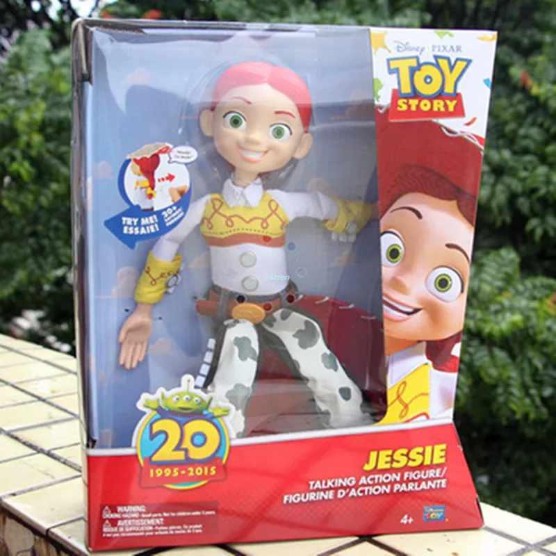 13 "История Игрушек 4 Cowgirl Jessie Acousto-Optic версия Buzz Lightyear Woody пластиковая экшн Коллекционная модель игрушечная коробка 33 см Z2500