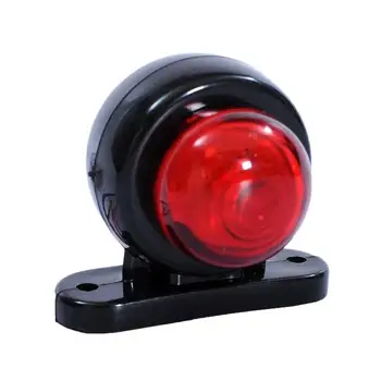 

4Pcs Car Truck Trailer LED Side Marker Light White Red Turn Signal Clearance Light Indicator Lamp For Lorry Van Caravans 10-30V