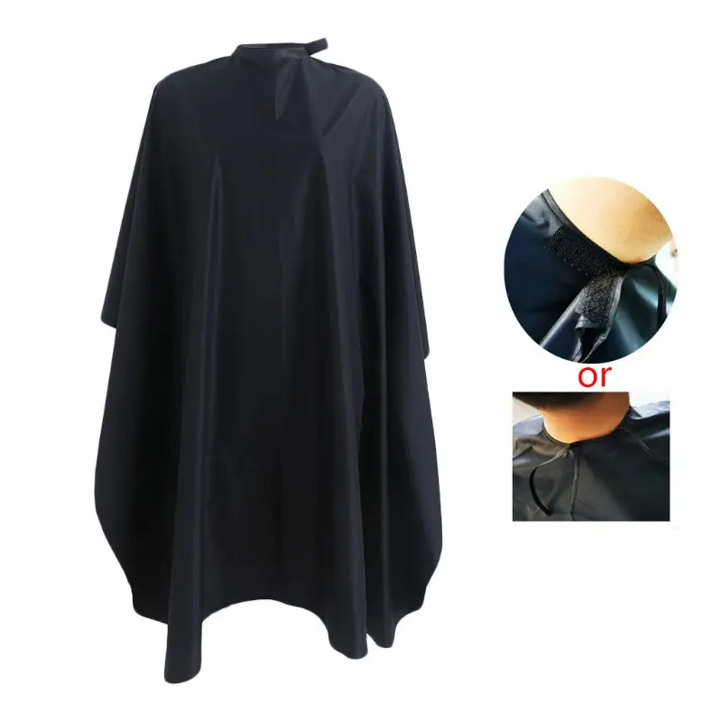 Capa de corte de pelo de salón, impermeable, peluquería, barberos, bata de paño