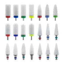 Ceramic Cutter Nail Drill Bit Ceramic Cutters For Manicure Machine Cutter for Manicure Milling Cutter for Nail Art Tool