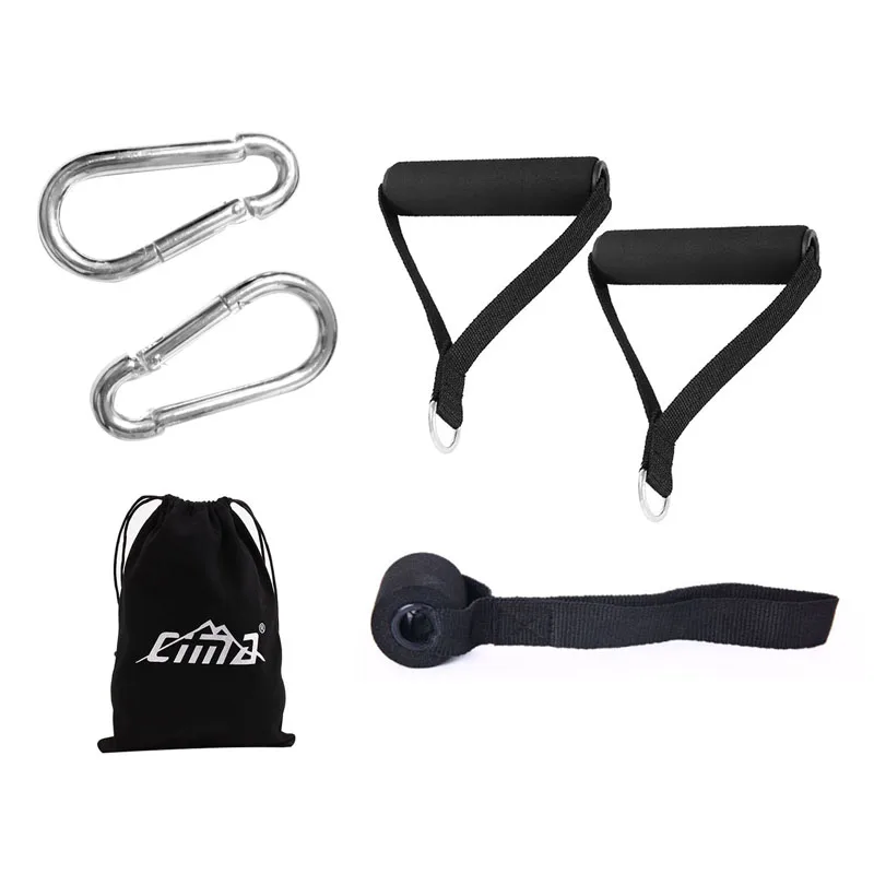 

Fitness Resistance Bands Handle Hook Exercise Door Anchor Workout Home Gym Stretch Assist Bands Kinetic Training Accessories
