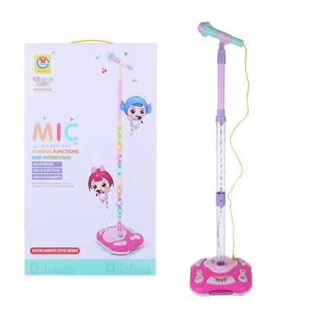 

2020 Clearance Sale Kids Stand Type Microphone Karaoke Machine Karaoke Music Toy for 3-10 Years Old Karaoke Players - 85519