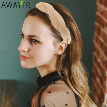 

AWAYTR Girls Vintage Cross Headband Snake Pattern S Head Band Cloth Hair Band Princess Crown Women Hair Hoop Hair Accessories