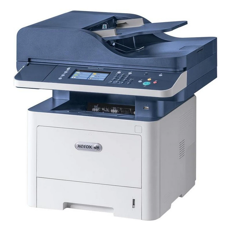 МФУ лазерный Xerox WorkCentre 3345 (A4 принтер/сканер/копир/факс 40ppm 1.5Gb RADF50 Duplex WiFi Lan USB) (3345V_DNI)