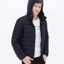 Пальто пуховик мужской пуховик Зимнее пальто на белом утином пуху, теплое пальто с капюшоном, мужской пуховик приталенное теплое пальто на белом утином пуху, пуховик мужской зимний брендовая,повседневная мужская куртк