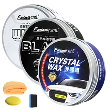 120g / 250g cera de carro conjunto de chapeamento de cristal duro brilhante camada de cera cobrindo pintura superfície revestimento fórmula filme impermeável carro polonês