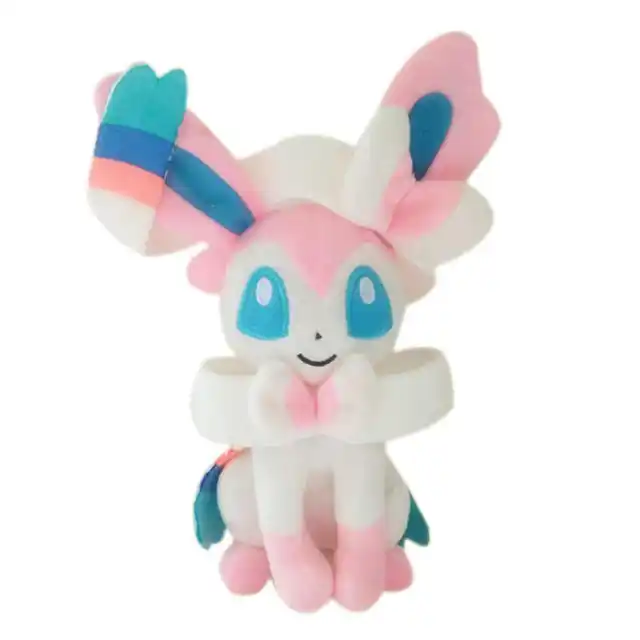 Peluche Pokémon Sylveon 20 Cm - Ufficiale, Morbido, Per Collezionisti E Bambini - Foto 5