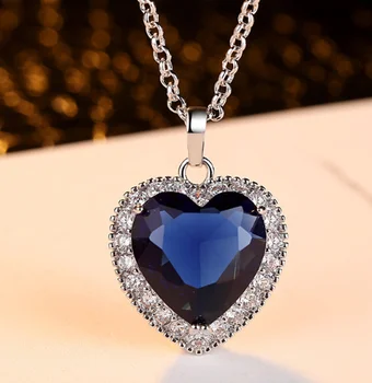 

YZX37 925 Sterling Silver Wedding Pearl Zircon Necklace Earrings crystal lovers Bracelet