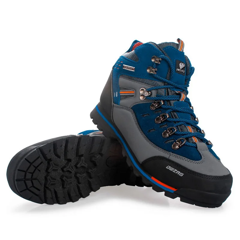 Tênis botinha de caminhadas para homens em escalada botas de qualidade super reforçada.