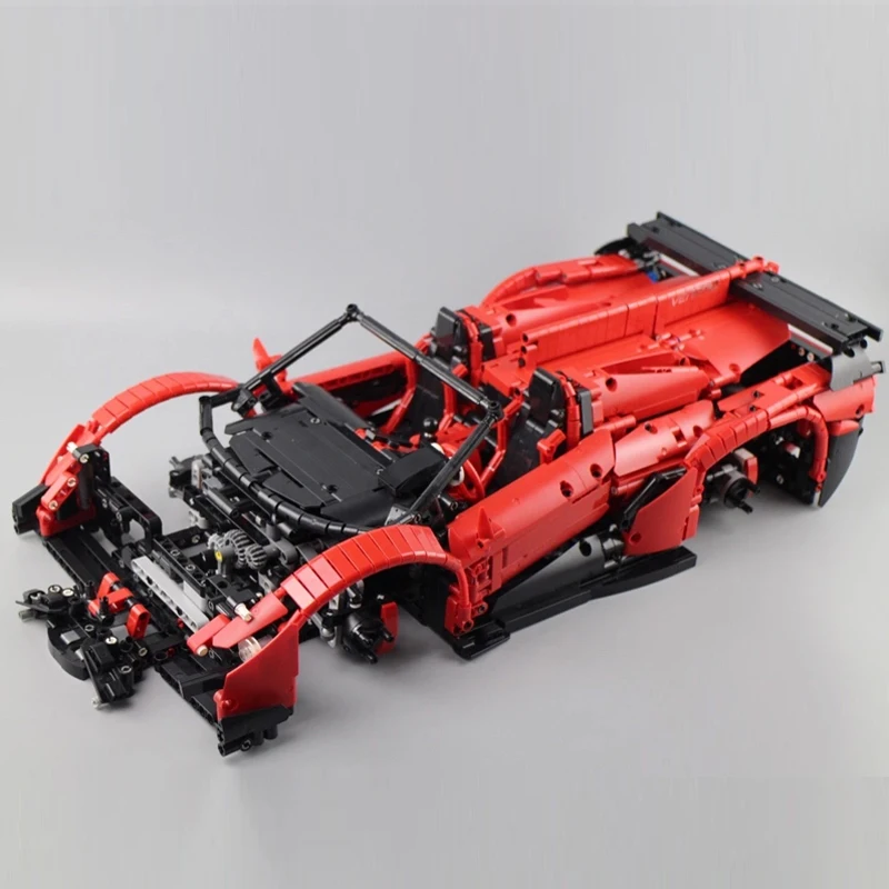 Technic 13079 приложение RC автомобиль MOC-10559 Veneno Roadster с функцией двигателя строительные блоки кирпичики игрушки подарок для детей