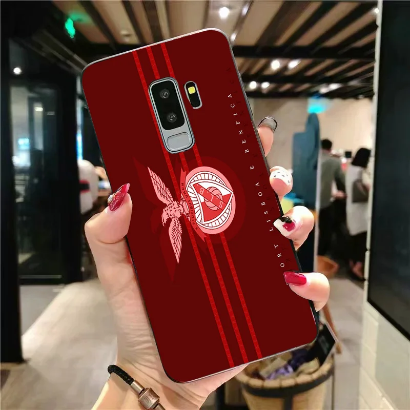 Чехол для телефона Benfica FC чехол для samsung Galaxy S10 S8 S7 Edge DIY черный мягкий TPU для A9 C10 C9 J7 Max Note 8 Note 9 S8 S10E