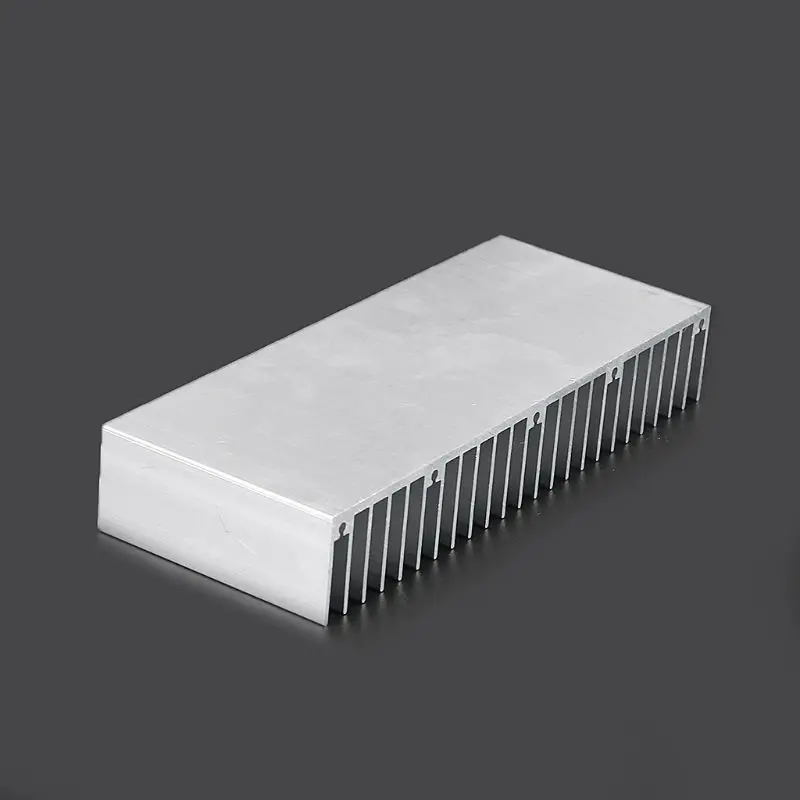 DIY Электронный охлаждающий стриптермо блок прессованный алюминиевый радиатор для высокой мощности Светодиодный IC чип кулер радиатор теплоотвод