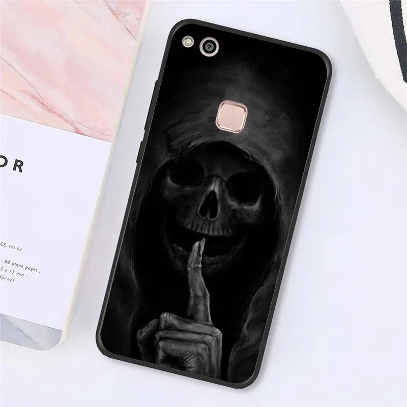 Death Prayer Grim Reaper Skeleton Skull