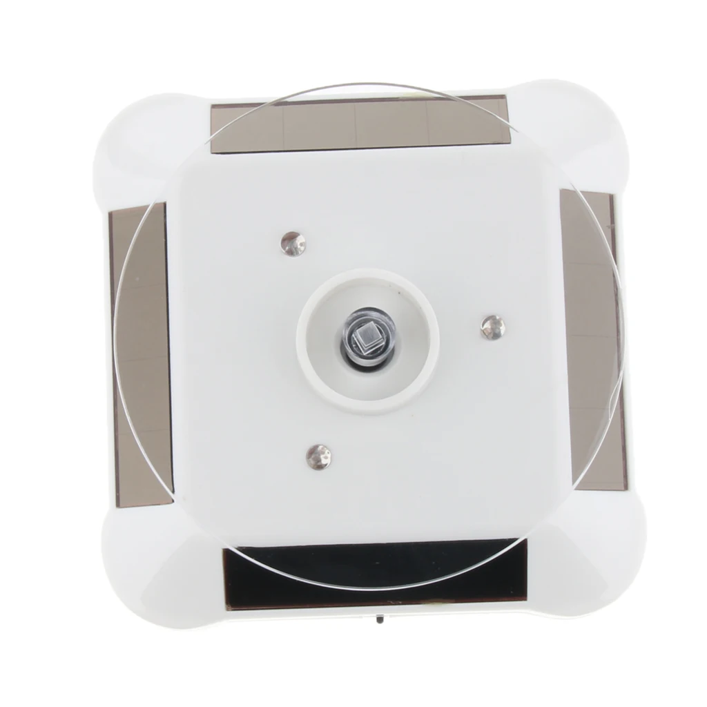 Solar Powered / Battery Rotating Display Stand Turntable with LED Light for Jewelry Watch 360 Degree Rotating Display Stand Solar Powered / Battery Rotating Display Stand Turntable with LED Light for Jewelry Watch 360 Degree Rotating Display Stand