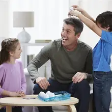 Дети Семья Веселые Вечерние игры яичная рулетка аутизм сенсорная тревога декомпрессия игрушка для детей