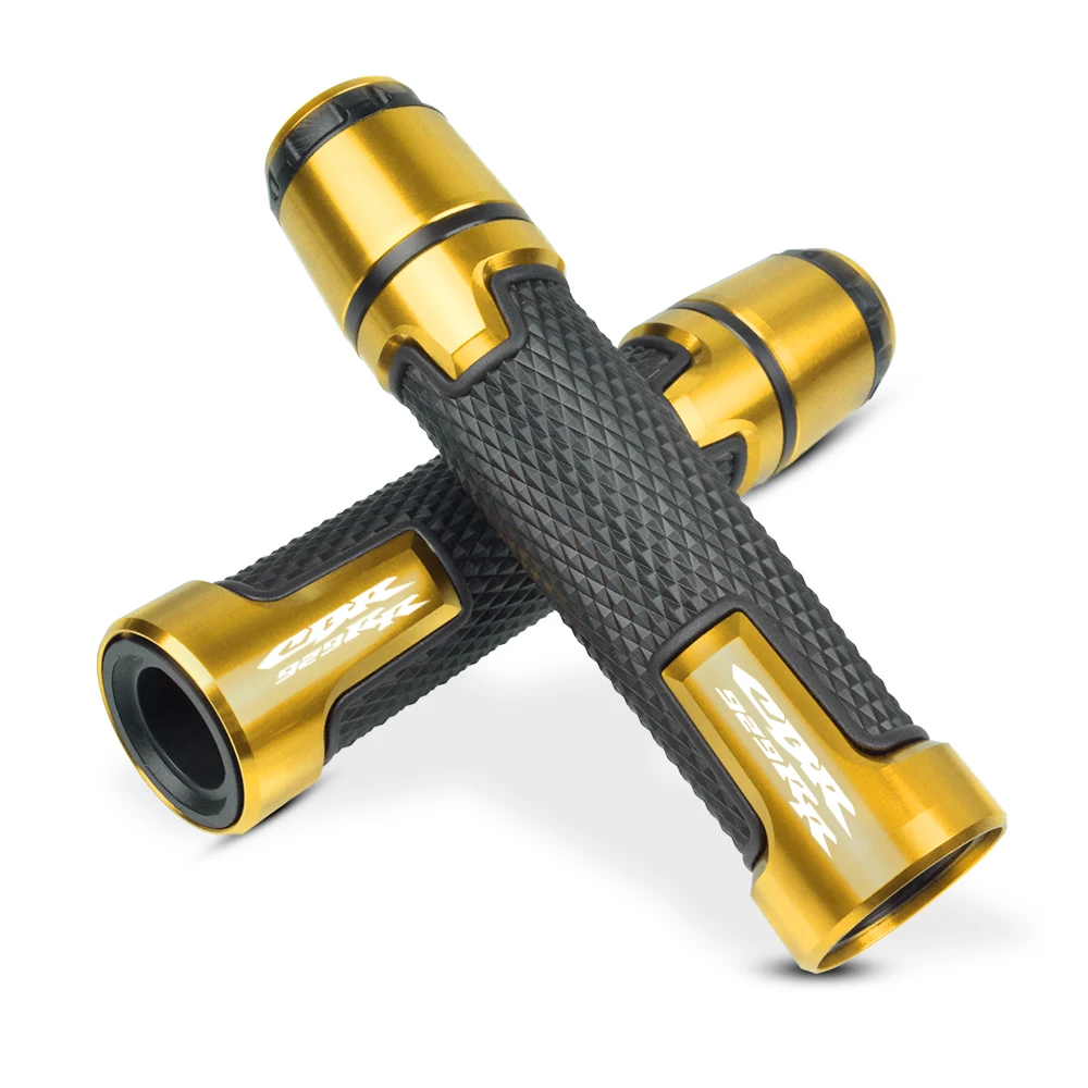 Gold Для HONDA CBR929 RR CBR 929 RR CBR RR 2000 2001 7/8 ''22 мм мотоциклетные ручки противоскользящая ручка мотоцикла концы акустическая система ручной Руль - Цвет: Gold