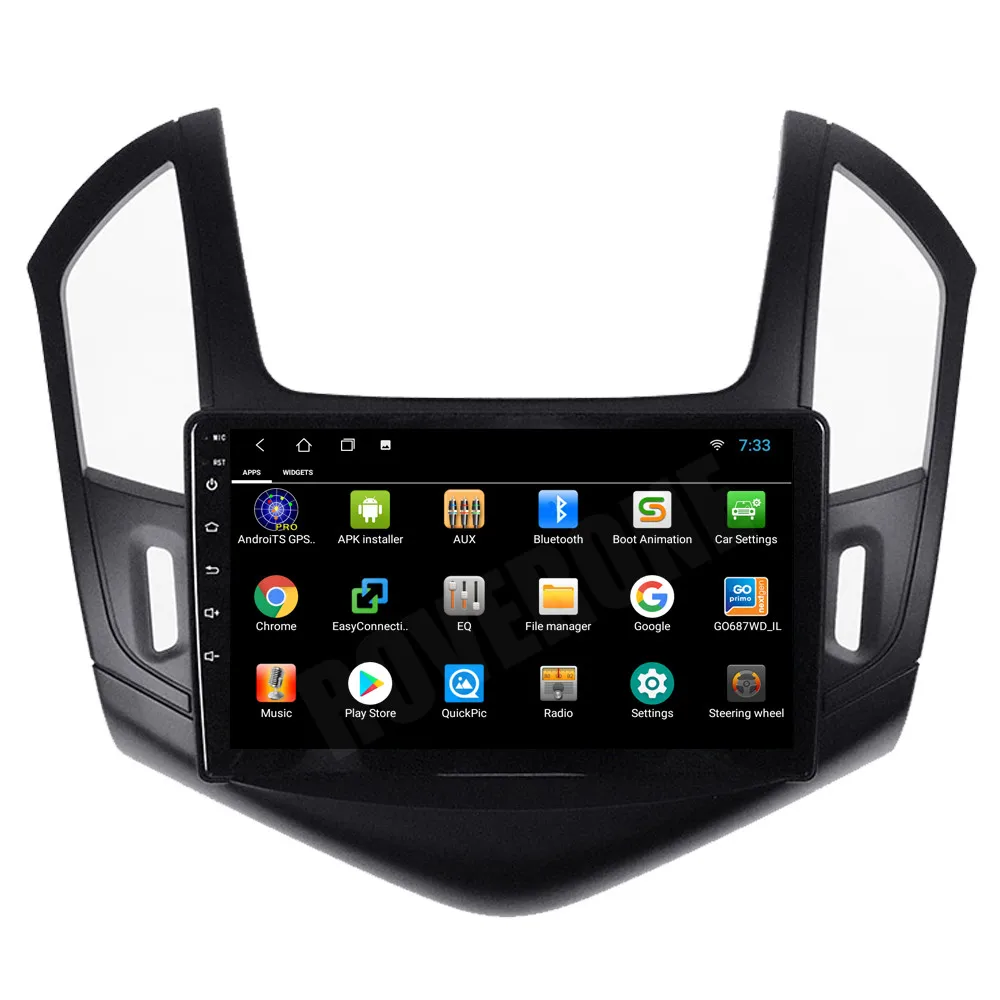 Для Chevrolet Cruze 2013 2014 2015 Android 10 четырехъядерный автомобильный радиоприемник стерео